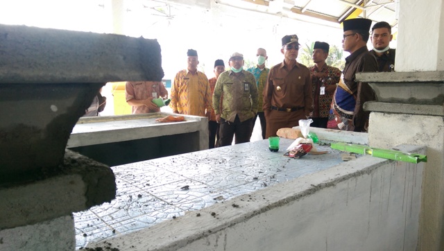 Wabup Meranti Monitoring Pembangunan di Kecamatan Tasik Putri Puyu 